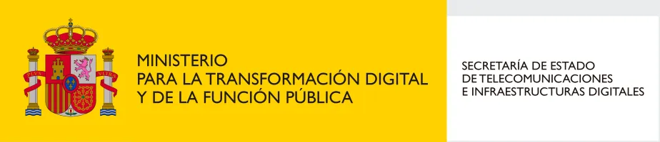 Logo del Ministerio para la Transformación Digital y de la Función Pública