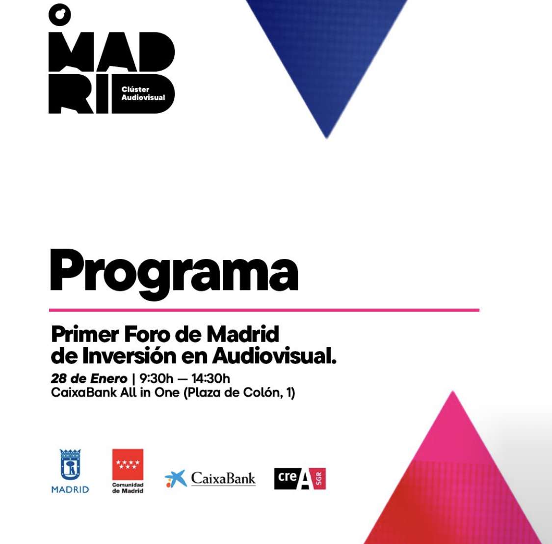 Primer Foro de Madrid de Inversión en Audiovisual